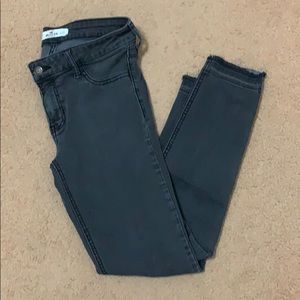 Hollister Black Ankle Jeans